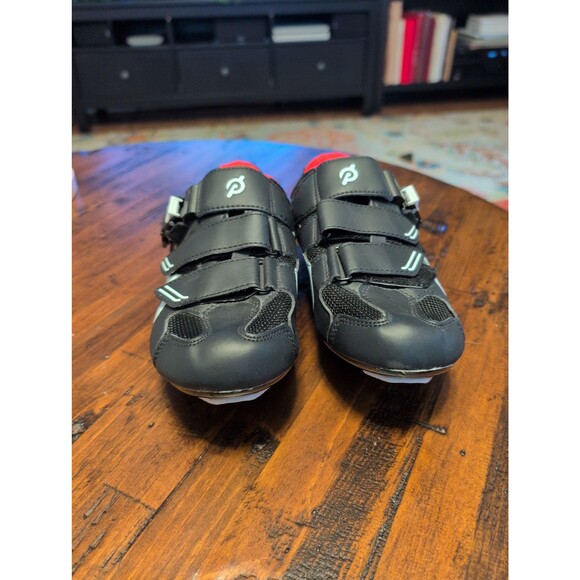 EUC Peloton cycling bike shoes with look delta cleats EU 38 US women's 7 - Picture 2 of 7